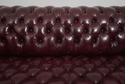 L71757: HANCOCK & MOORE Burgundy Leather Chesterfi