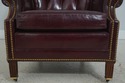 L71758: HANCOCK & MOORE Tufted Chair & Ottoman