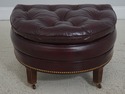L71758: HANCOCK & MOORE Tufted Chair & Ottoman