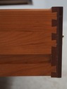 71735: STICKLEY 3 Drawer Mahogany Chairside Accent