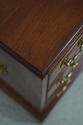 71735: STICKLEY 3 Drawer Mahogany Chairside Accent