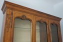 71392: BAKER Country French Oak China Cabinet