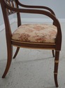 71774: Pair HICKORY CHAIR Regency Style Mahogany A