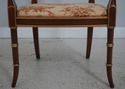 71774: Pair HICKORY CHAIR Regency Style Mahogany A