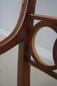 71774: Pair HICKORY CHAIR Regency Style Mahogany A