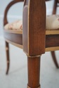 71774: Pair HICKORY CHAIR Regency Style Mahogany A