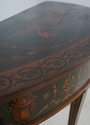 L71782: Adams Paint Decorated Vintage Console Hall