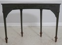 L71782: Adams Paint Decorated Vintage Console Hall