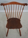 L71740: Set of 6 Bench Made Windsor Dining Room Ch