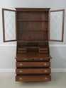 L71802: ETHAN ALLEN Maple Secretary Desk Bookcase 