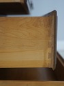 L71802: ETHAN ALLEN Maple Secretary Desk Bookcase 