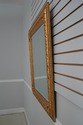 71732: JA OLSEN Square Ornate Gold Framed Mirror