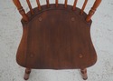 L71740: Set of 6 Bench Made Windsor Dining Room Ch