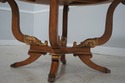 71738: CENTURY Round Marble Top French Empire Cent