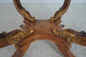 71738: CENTURY Round Marble Top French Empire Cent