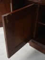 71657: BAKER 4 Door Georgian Mahogany Bookcase Bre