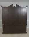 71657: BAKER 4 Door Georgian Mahogany Bookcase Bre