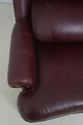 71731: HANCOCK & MOORE Burgundy Leather Loveseat S