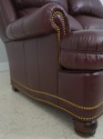 71731: HANCOCK & MOORE Burgundy Leather Loveseat S