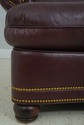 71731: HANCOCK & MOORE Burgundy Leather Loveseat S