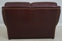 71731: HANCOCK & MOORE Burgundy Leather Loveseat S
