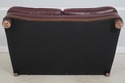 71731: HANCOCK & MOORE Burgundy Leather Loveseat S