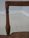 F69640: Adams Paint Decorated Cane Seat w. Cushion