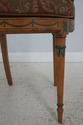 F69640: Adams Paint Decorated Cane Seat w. Cushion