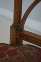 F69640: Adams Paint Decorated Cane Seat w. Cushion