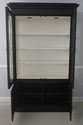 71794: ETHAN ALLEN Roth Black China Display Cabine