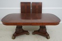 L70718: MAITLAND SMITH Mahogany Inlaid Double Pede