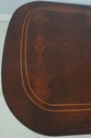 L70718: MAITLAND SMITH Mahogany Inlaid Double Pede