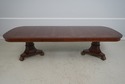L70718: MAITLAND SMITH Mahogany Inlaid Double Pede