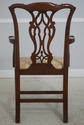 L71823: Set of 10 Carved Mahogany Chippendale Styl