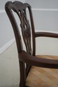 L71823: Set of 10 Carved Mahogany Chippendale Styl