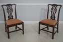 L71823: Set of 10 Carved Mahogany Chippendale Styl