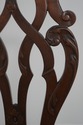 L71823: Set of 10 Carved Mahogany Chippendale Styl