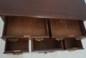 71817: BIGGS Mahogany Chippendale Style Carved Low
