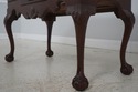 71817: BIGGS Mahogany Chippendale Style Carved Low