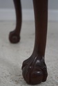 71817: BIGGS Mahogany Chippendale Style Carved Low