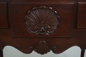 71817: BIGGS Mahogany Chippendale Style Carved Low