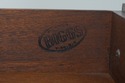 71817: BIGGS Mahogany Chippendale Style Carved Low