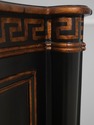 L71747: ARDLEY HALL Ebony & Gold Grill Front Conso