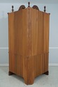 66800: LOUIS IRION Monumental 2 Piece Walnut Corne