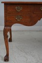 64468: YORKSHIRE HOUSE Walnut Leather Top Desk