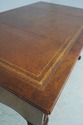 64468: YORKSHIRE HOUSE Walnut Leather Top Desk