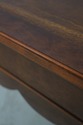 64468: YORKSHIRE HOUSE Walnut Leather Top Desk