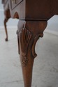 64468: YORKSHIRE HOUSE Walnut Leather Top Desk