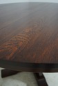 66701: STICKLEY Mission Oak Arts & Crafts Round Di