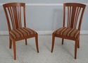 66871: STICKLEY Set of 6 Bayonne Cherry Dining Cha